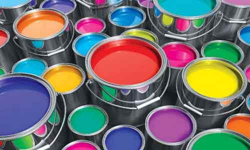 Paint color matching in progress