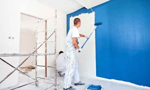 Bedroom painting project