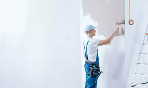 Living room painting service