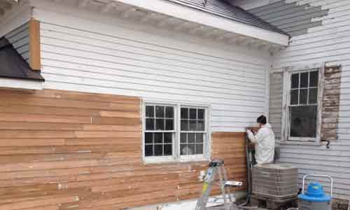 Exterior house painting